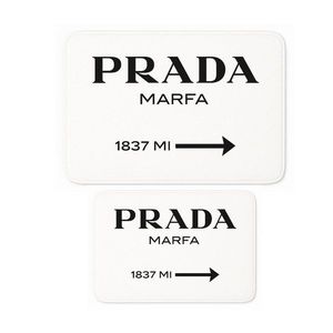 Biele zamatové kúpeľňové predložky v súprave 2 ks 60x100 cm Prada – Mila Home vyobraziť