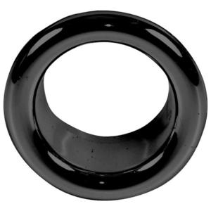 Rozeta umývadlová čierna fi19 mm vyobraziť