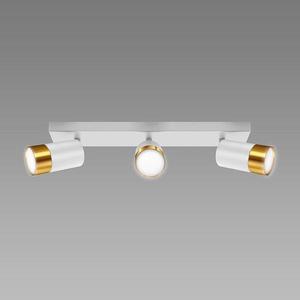 Stropné bodové svietidlo PUZON SPT GU10 3L WHITE/GOLD 04126 LS3 vyobraziť