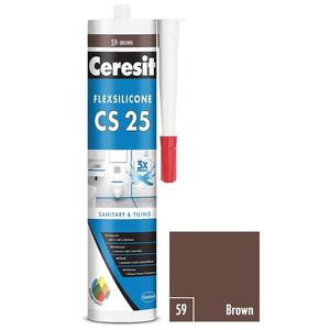 Ceresit Silikón CS25 hnedá 280ml vyobraziť