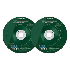 PARKSIDE® Príslušenstvo k uhlovej brúske (hrubovacie kotúče na kov, 2 kusy) vyobraziť