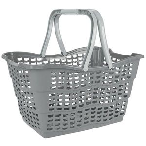 Nákupný košík Nordic sivý 40x29x22, 5 cm 15l 130 vyobraziť