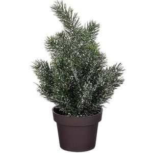 Vianočný stromček zelený omrznutý výš. 24 x hl. 12 cm 1121020 vyobraziť