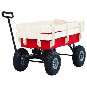 Kovový záhradný vozík, 2 typy- nosnosť 150 kg vyobraziť