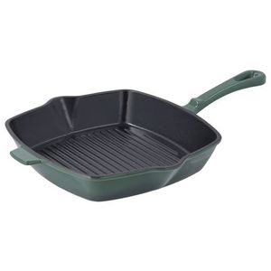 SILVERCREST® Liatinová grilovacia panvica, 24 cm (zelená) vyobraziť