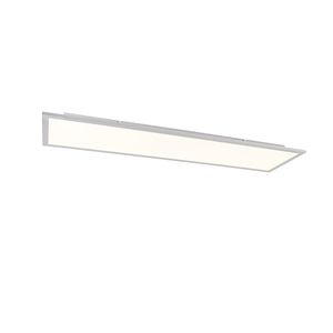 Oceľové stropné svietidlo 120 cm vrátane LED s diaľkovým ovládaním - Liv vyobraziť