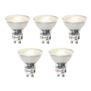 Sada 5 stmievateľných LED žiaroviek GU10 7W 600 lm 4000K vyobraziť