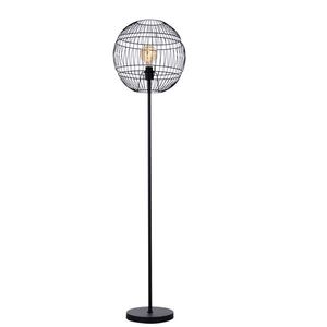 Moderná stojaca lampa čierna - Sphaera vyobraziť
