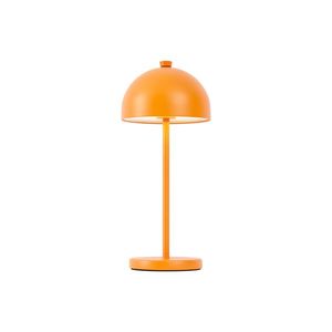 Stolná lampa oranžová vrátane LED IP54 Nabíjateľná s nabíjacou stanicou - Squirrel vyobraziť
