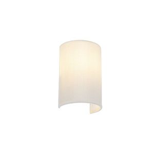 Inteligentná nástenná lampa biela vrátane Wifi A60 - Simple Drum Jute vyobraziť