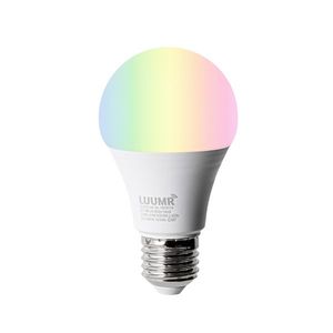 Inteligentná stojaca lampa bronzová s bielym tienidlom vrátane Wifi A60 - Ladas Deluxe vyobraziť
