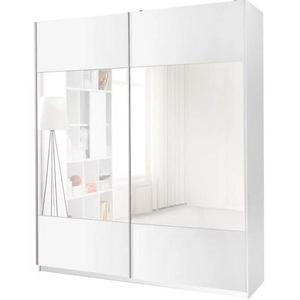 Skriňa Vario so zrkadlom biela 175 cm vyobraziť