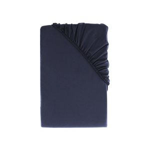LIVARNO home Perkálová napínacia plachta, 90 – 100 x 200 cm (navy modrá) vyobraziť