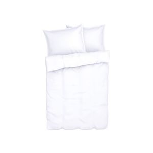 LIVARNO home Posteľná bielizeň z bavlneného saténu, 240 x 220 cm (biela) vyobraziť