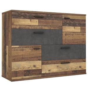 Komoda Skive Old Wood Vintage/betón vyobraziť