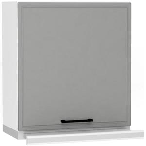 Kuchynské skrinka Emily W60/68 Slim Pl so strieborným digestorom Dast Grey vyobraziť