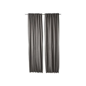 LIVARNO® Záves Premium, 135 x 254 cm, 2 kusy (tmavosivá) vyobraziť