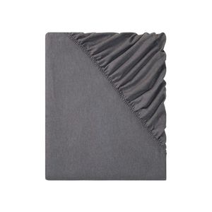 Livarno Home Napínacia plachta, 90 – 100 x 200 cm (tmavosivá) vyobraziť