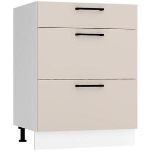 Kuchynská skrinka Max D60s/3 svetlobéžová vyobraziť