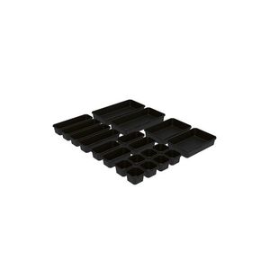 PARKSIDE® Súprava misiek na organizáciu (čierna) vyobraziť