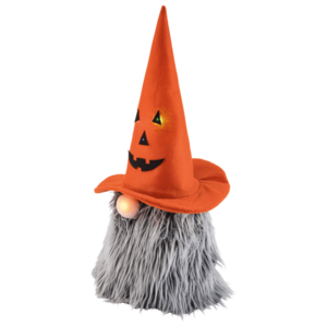 LIVARNO home LED halloweensky škriatok (oranžová) vyobraziť