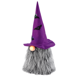 LIVARNO home LED halloweensky škriatok (fialová) vyobraziť