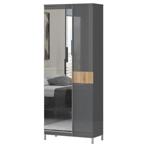 Skriňa 2d Onyx V2 lakovaná Pacific Walnut/Anthracite vyobraziť