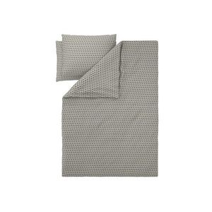 LIVARNO® Posteľná bielizeň z bavlny Renforcé, 200 x 220 cm (béžová/námornícka modrá) vyobraziť