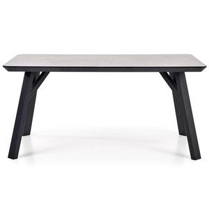 Stôl Halifax 160 MDF/Oceľ – Betón/Čierna vyobraziť