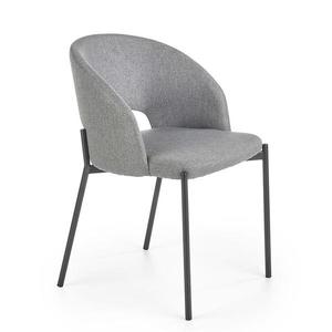 Stolička K373 tkanina/kov popol 51x57x77 vyobraziť