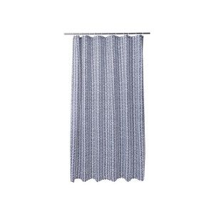 LIVARNO® Sprchový záves, 180 x 200 cm (čierna/biela) vyobraziť