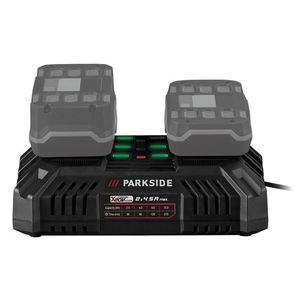 PARKSIDE® Dvojitá nabíjačka na akumulátor 20 V/4, 5 A PDSLG 20 B1 vyobraziť