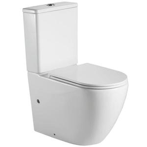 WC bezokrajové Igar + doska s pomalým sklápaním vyobraziť
