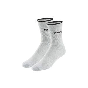 PARKSIDE® Pánske športové ponožky, 2 páry (sivá, 39-42) vyobraziť
