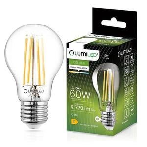 Žiarovka LED A60 FIL CL 7W 60W E27 806LM 4000K vyobraziť