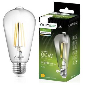 Žiarovka LED ST64 filament CL 8W E27 880LM 400 vyobraziť