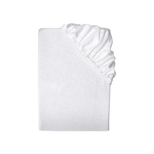 LIVARNO® Napínacia plachta z jemného flanelu, 180 – 200 x 200 cm (biela) vyobraziť