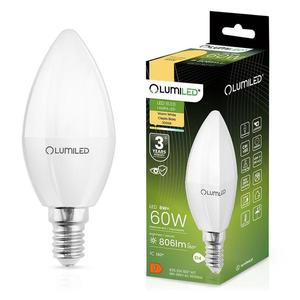 Žiarovka LED sviečka 8W E14 806LM CB 3000K vyobraziť
