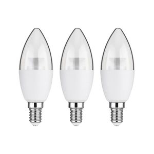 LIVARNO® LED žiarovky (sviečka E14, 4, 9 W, 3 kusy) vyobraziť