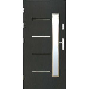 Dvere vchodové WZ 68 90L antracit vyobraziť
