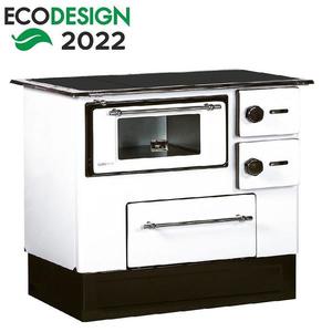 Kuchynské kachle Regular 46 Eco biela 8 kW ľavé vyobraziť