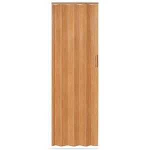 Zhrňovacie dvere Accordion door svetlý dub vyobraziť