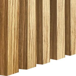 Dekoračná lamelová MDF lišta 3D na stenu dub catania 30x38x2750 mm vyobraziť