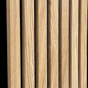 Akustické lamely na plsti natural dub fornir 300x2650 mm vyobraziť