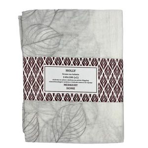 Záclona na páske Holly polyester svetlosivá 140x180 Merkury Home II/22 vyobraziť