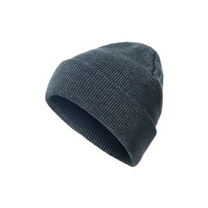 Pletená čiapka, modrá vyobraziť