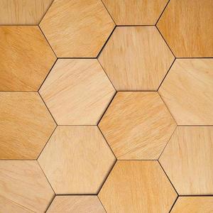 Dekoračný panel hexagon dub svetlý 13x15 cm OP= 0.32m2 vyobraziť
