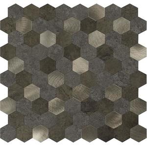 Dekoračný samolepiaci panel Mood Gold Hexagon vyobraziť
