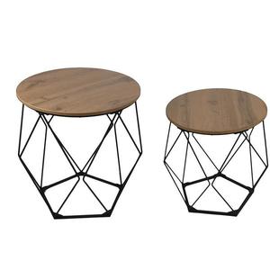 Sada Stolíkov Loft 8626 C vintage wood vyobraziť