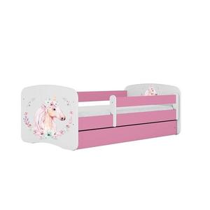 Detská Posteľ. Babydreams+Sz+M ružová 70x140 Kôň vyobraziť